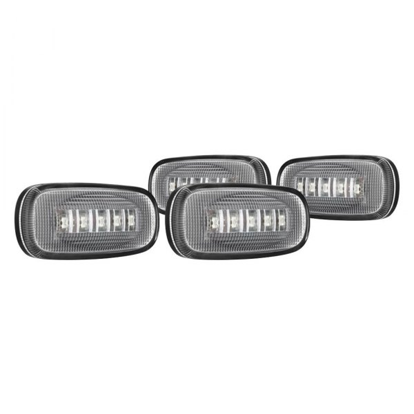 Spyder Xtune® - Rear Chrome LED Side Marker Lights, Dodge Ram