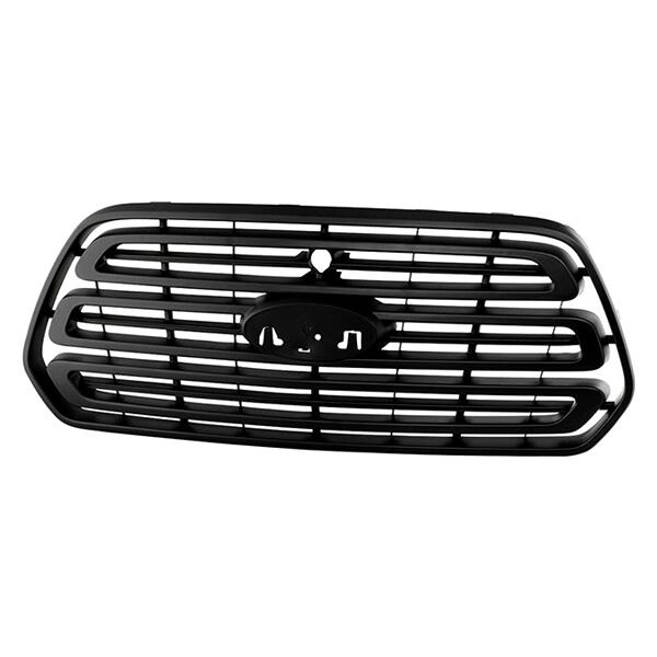 Spyder Xtune® - 1-Pc OE Style Black Horizontal Billet Main Grille Assembly