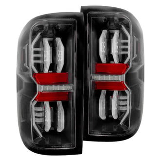 Spyder® - Driver and Passenger Side Black LED Tail Lights