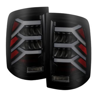 Spyder® - Driver and Passenger Side Black/Smoke LED Tail Lights