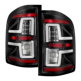 Spyder® A9CSI07BK - Driver and Passenger Side Black LED Tail Lights