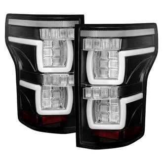 Spyder® - Driver and Passenger Side Black LED Tail Lights