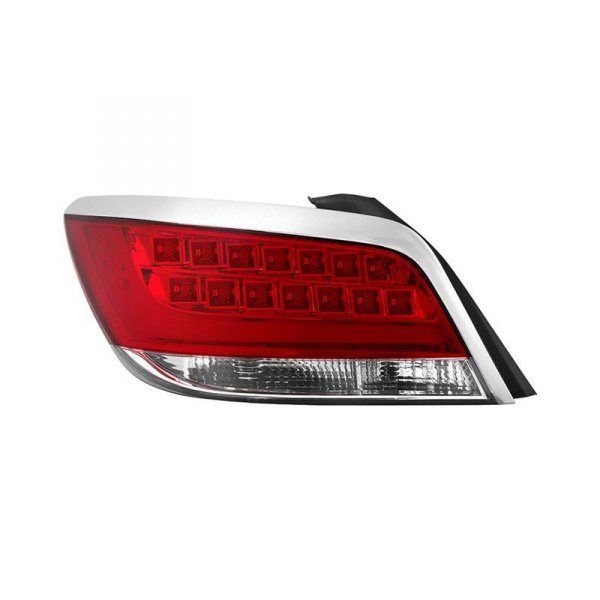Spyder® - Driver Side Chrome/Red Factory Style LED Tail Light, Buick Lacrosse