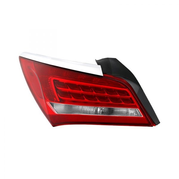 Spyder® - Driver Side Chrome/Red Factory Style LED Tail Light, Buick Lacrosse
