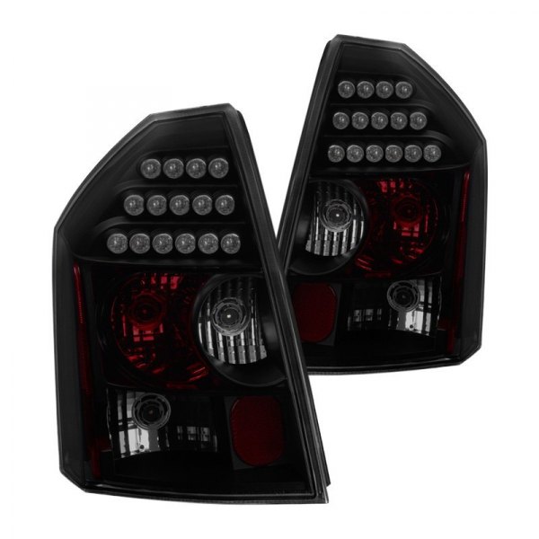 Spyder® - Black/Smoke LED Tail Lights, Chrysler 300