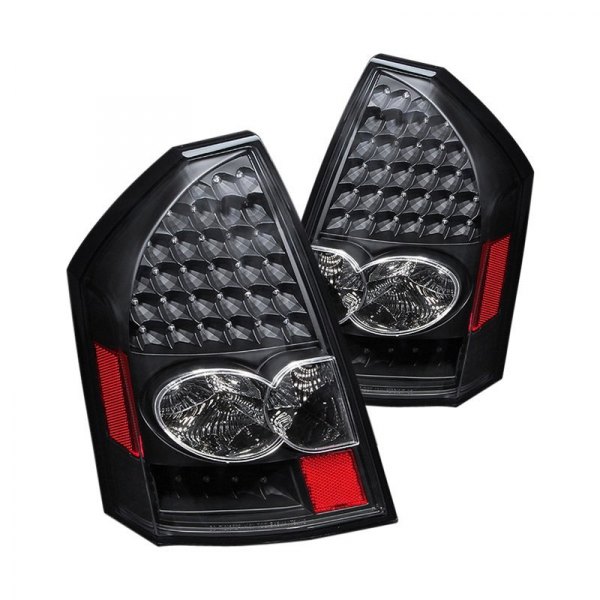 Spyder® - Black LED Tail Lights, Chrysler 300