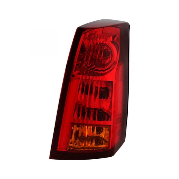 Spyder® - Passenger Side Chrome Red/Amber Factory Style Tail Light, Cadillac CTS