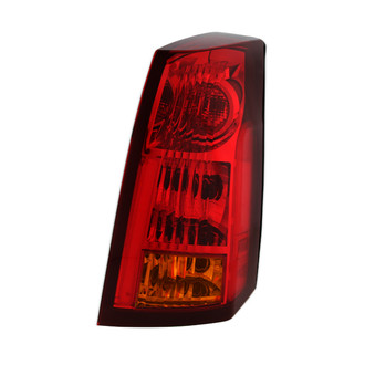 Spyder® - Passenger Side Chrome Red/Amber Factory Style Tail Light