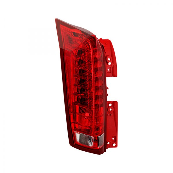 Spyder® - Driver Side Chrome/Red Factory Style LED Tail Light, Cadillac SRX