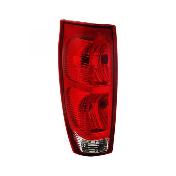 Spyder® - Driver Side Chrome/Red Factory Style Tail Light, Chevy Avalanche