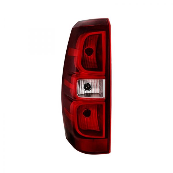 Spyder® - Driver Side Chrome/Red Factory Style Tail Light, Chevy Avalanche