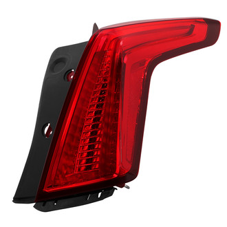 Spyder® - Passenger Side Chrome/Red Factory Style LED Tail Light