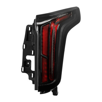 Spyder® - Passenger Side Outer Black Factory Style Fiber Optic LED Tail Light