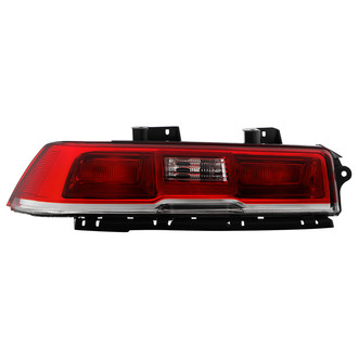 Spyder® - Driver Side Chrome/Red Factory Style Tail Light