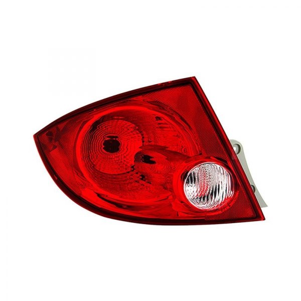 Spyder® - Driver Side Chrome/Red Factory Style Tail Light, Chevy Cobalt