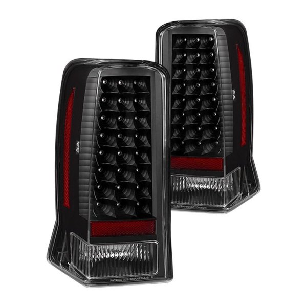 Spyder® - Black LED Tail Lights, Cadillac Escalade