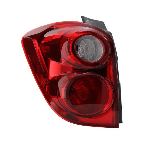 Spyder® - Driver Side Chrome/Red Factory Style Tail Light, Chevy Equinox