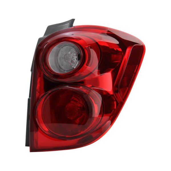 Spyder® - Passenger Side Chrome/Red Factory Style Tail Light, Chevy Equinox