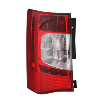 Spyder® - Driver Side Chrome/Red Factory Style LED Tail Light