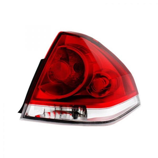 Spyder® - Passenger Side Chrome/Red Factory Style Tail Light, Chevy Impala
