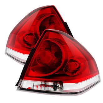Spyder® - Chrome/Red Factory Style Tail Light