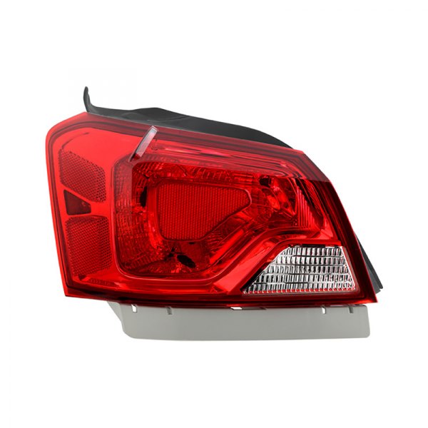 Spyder® - Driver Side Outer Chrome/Red Factory Style Tail Light, Chevy Impala