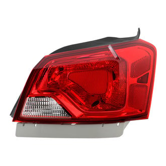 Spyder® - Passenger Side Outer Chrome/Red Factory Style Tail Light