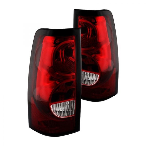 Spyder® - Chrome/Red Factory Style Tail Lights