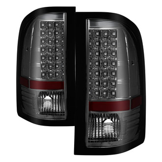 Spyder® - Driver and Passenger Side Chrome/Smoke LED Tail Lights