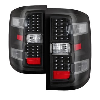 Spyder® - Driver and Passenger Side Black LED Tail Lights