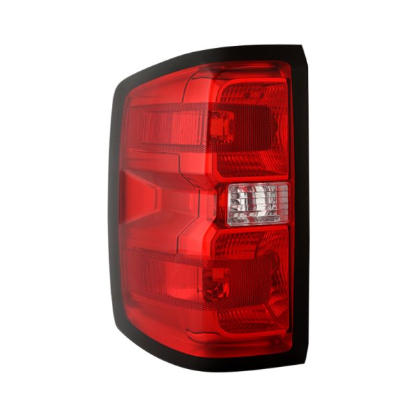 Spyder® - Driver Side Chrome/Red Factory Style Tail Light