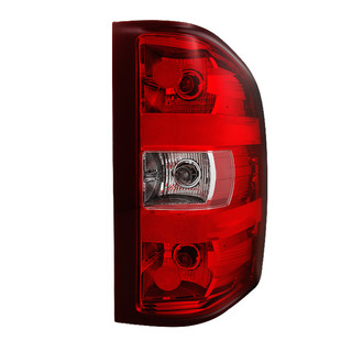 Spyder® - Passenger Side Chrome/Red Factory Style Tail Light