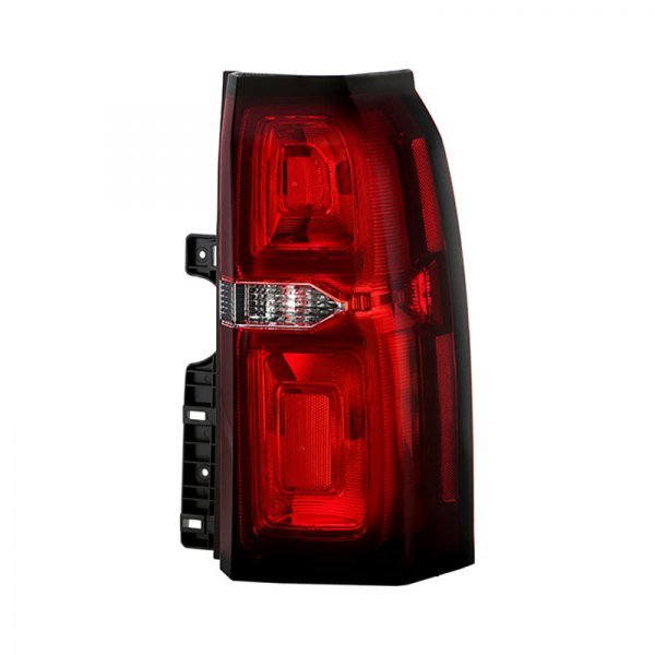 Spyder® - Passenger Side Chrome/Red Factory Style LED Tail Light