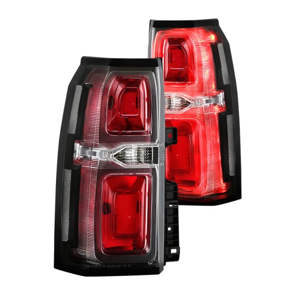 Spyder® - Chrome/Red Factory Style LED Tail Lights