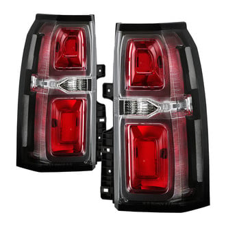 Spyder® - Chrome/Red Factory Style LED Tail Light