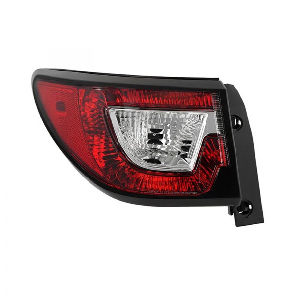 Spyder® - Driver Side Outer Black/Red Factory Style Tail Light