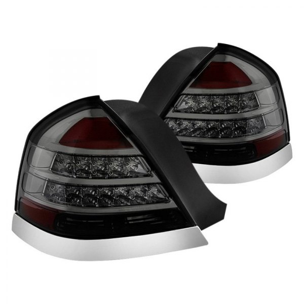Spyder® - Chrome/Smoke LED Tail Lights, Ford Crown Victoria