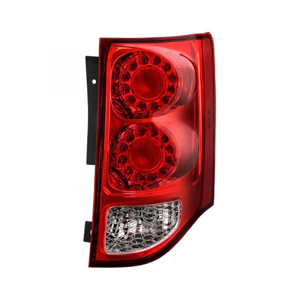 Spyder® - Passenger Side Chrome/Red Factory Style LED Tail Light, Dodge Grand Caravan
