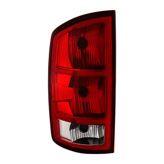 Spyder® - Driver Side Chrome/Red Factory Style Tail Light