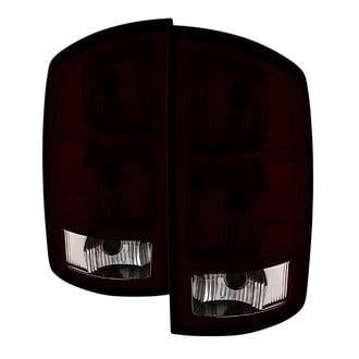 Spyder® - Driver and Passenger Side Chrome Red/Smoke Euro Tail Lights