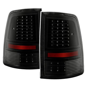 Spyder® - Driver and Passenger Side Black C-Shape LED Tail Lights