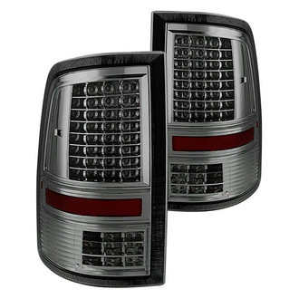 Spyder® - Driver and Passenger Side Chrome/Smoke LED Tail Lights