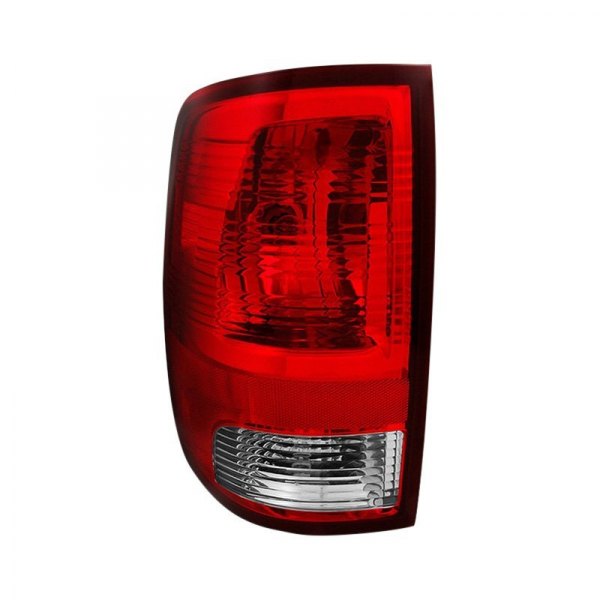 Spyder® - Driver Side Chrome/Red Factory Style Tail Light
