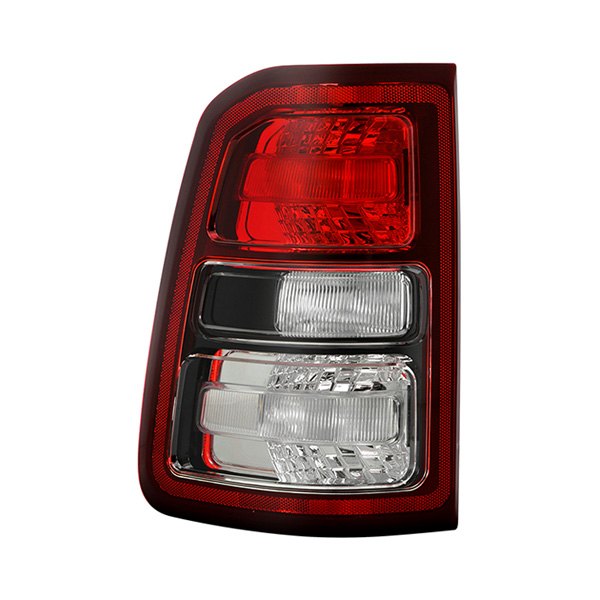 Spyder® - Driver Side Black/Red Factory Style Tail Light, Ram 1500