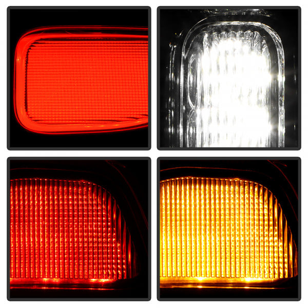 Spyder® ALT-JH-DR2519-OEP-LED-BK - Driver and Passenger Side
