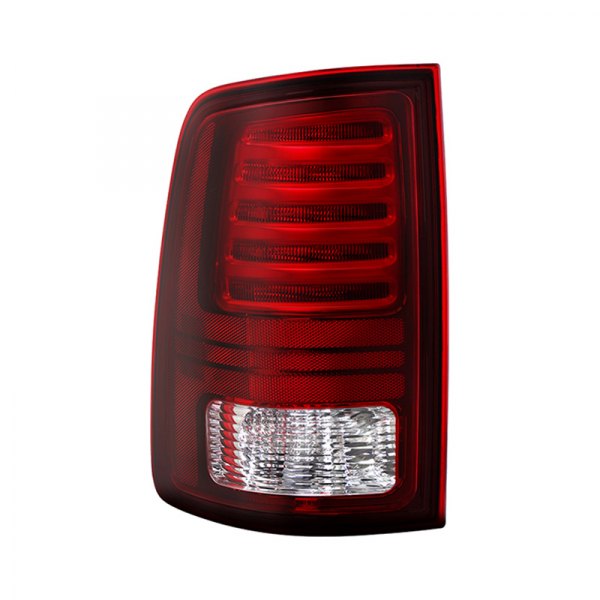 Spyder® - Driver Side Chrome Red/Smoke Factory Style LED Tail Light