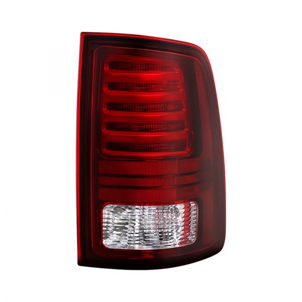 Spyder® - Passenger Side Chrome Red/Smoke Factory Style LED Tail Light