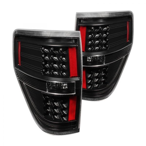 Spyder® - Black LED Tail Lights, Ford F-150