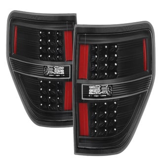 Spyder® - Driver and Passenger Side Black LED Tail Lights