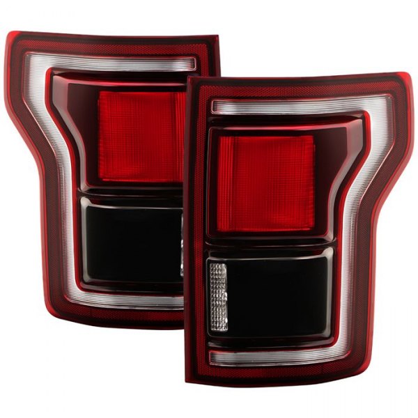Spyder® - Chrome Red/Smoke LED Tail Lights